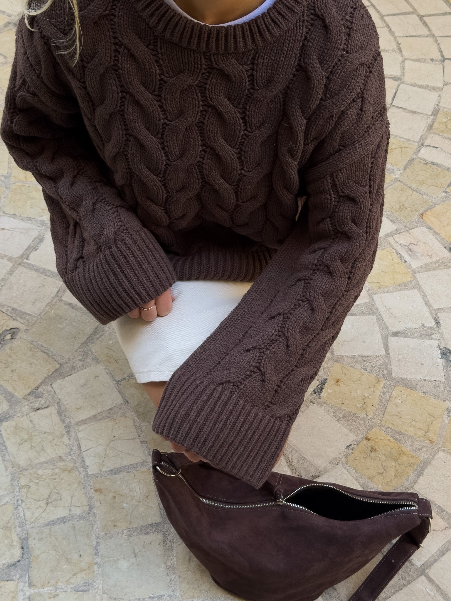 VMSVEA THEA PULLOVER - Chocolate Martini